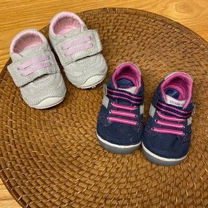 Lot of Stride Ride Baby Sneakers 3M